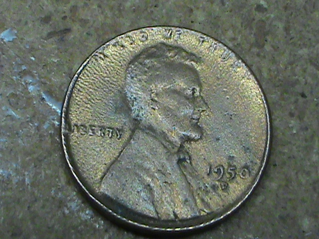 1950-D-Penny-Several-Problems-Found